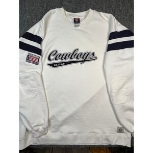 Vintage Dallas Cowboys Sweatshirt 2XL‎ Reebok Gridiron Classic Multi Poly Blend